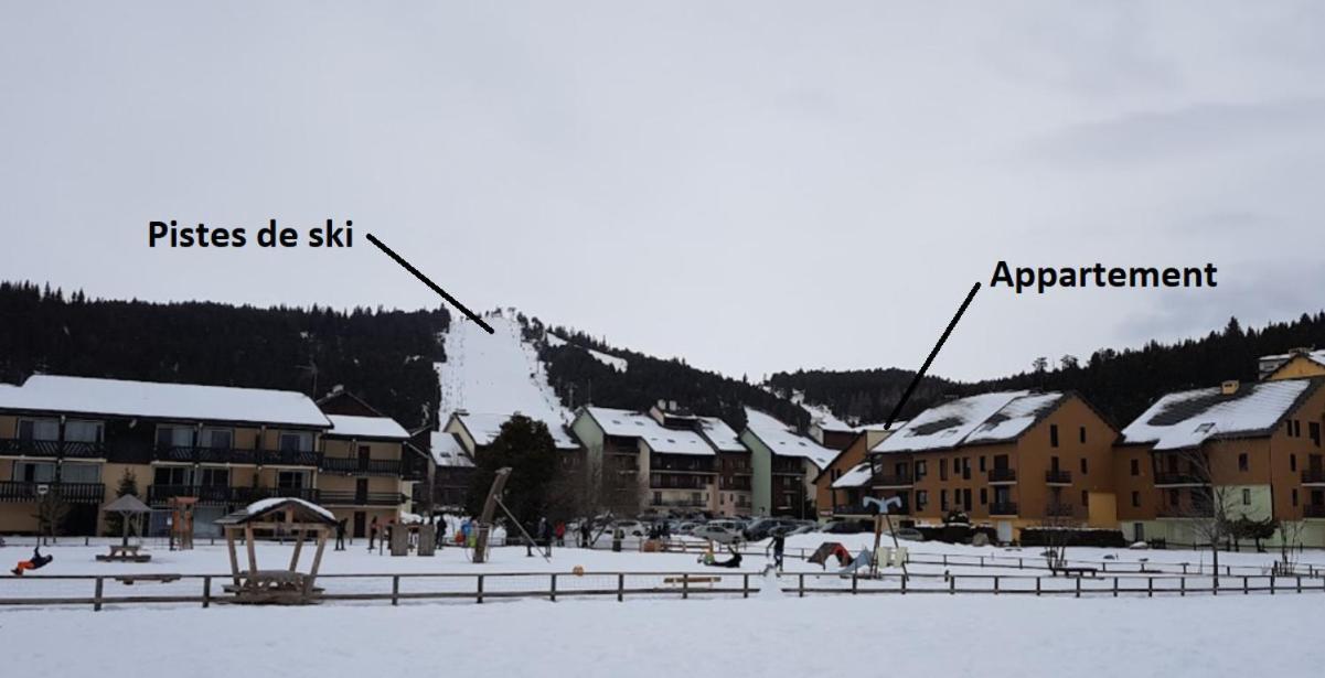 Apt Confortable Au Pied Des Pistes Et De La Foret Bolquere Ngoại thất bức ảnh